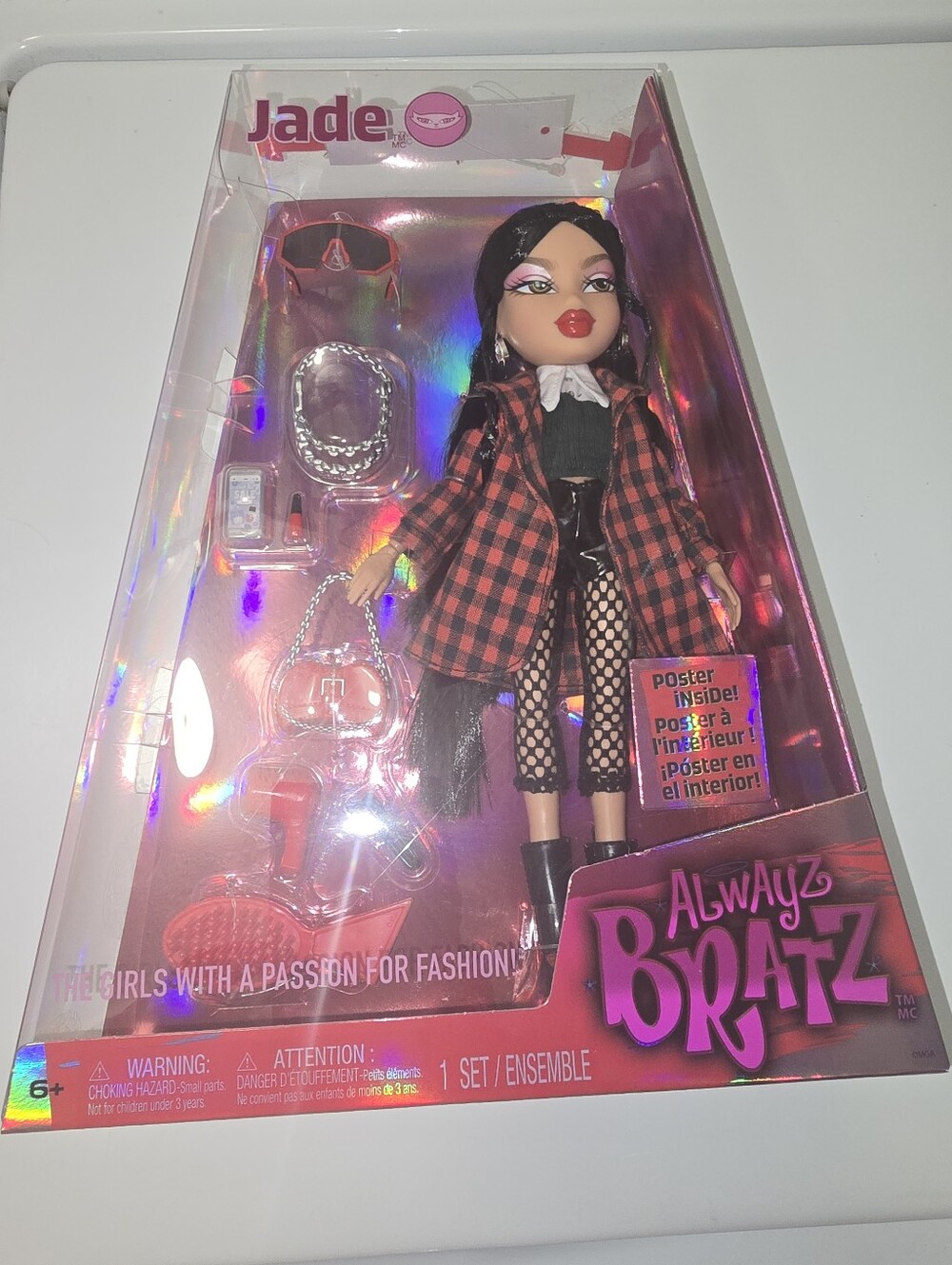 Alwayz Bratz Jade Fashion Doll - Black & Red Outfit